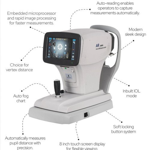 Tabletop Digital Justice AR 860A Auto Refractometer
